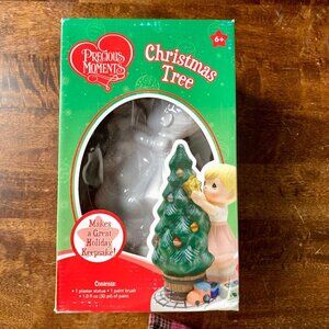 Precious Moments Christmas Tree Plaster Statue Paint Kit NEW
